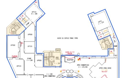 Palazzo trasformabile in residenziale o turistico ricettivo