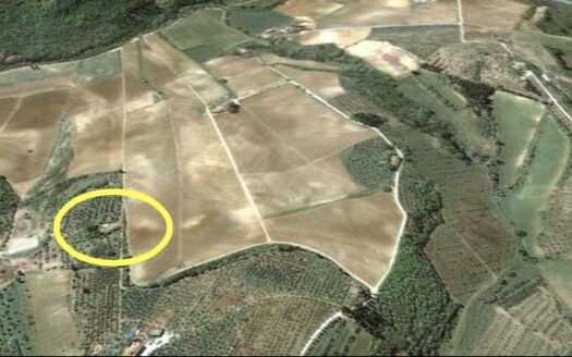 Tipica colonica toscana con progetto ristrutturazione approvato