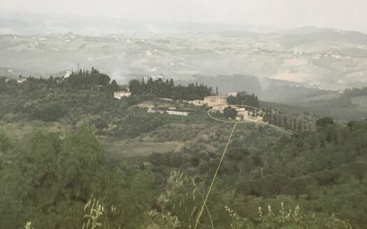 Azienda con vigne fra Greve in Chianti e Bagno a Ripoli